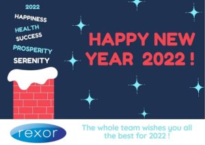 REXORs team wishes you its best wishes for 2022